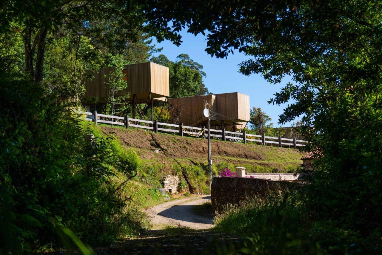 Cabanas De Canduas Cabana de Bergantiños Buitenkant foto